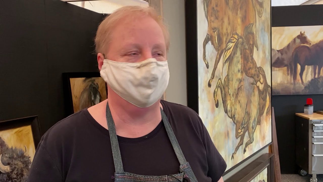 Equine painter Susan Hartenhoff explains her lifelong passion for drawing horses.
