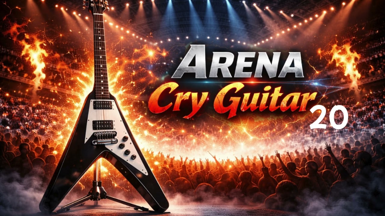 【Guitar Anthem 20】Arena Cry｜Flying Vで奏でる泣きのギター・インスト｜Into the Arena Inspired