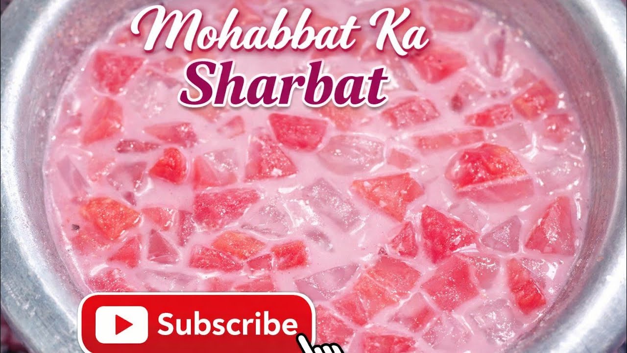 Mohabbat ka sharbat 🍷❤❤