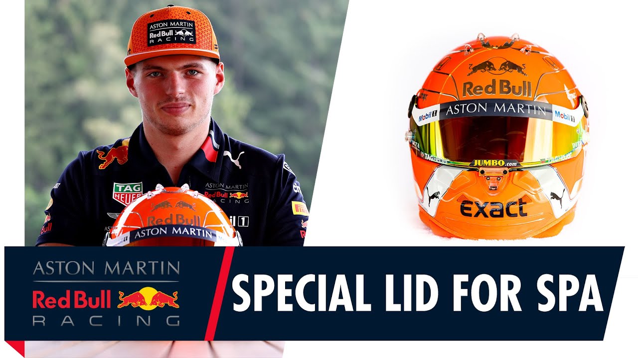 Special Lid For Spa | Max Verstappen Reveals His Belgian GP Helmet