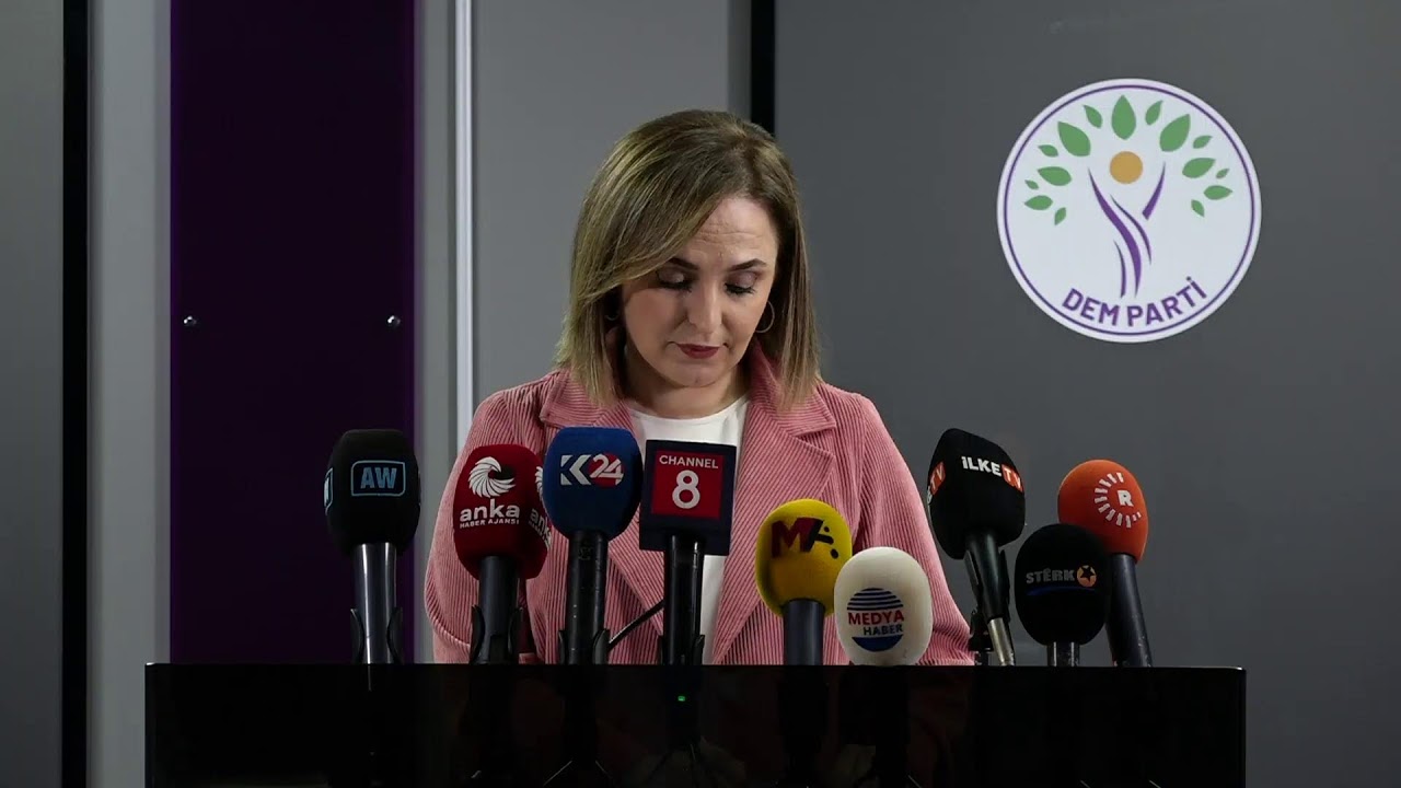 Parti Sözcümüz Ayşegül Doğan, güncel gelişmelere ilişkin açıklama yapıyor