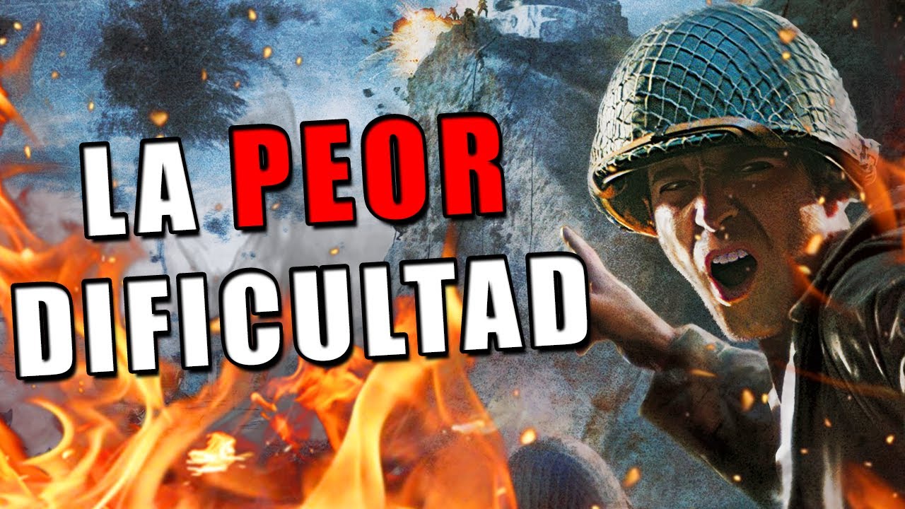 💀 El Día D en Call of Duty 2 SIN HUD es EL INFIERNO