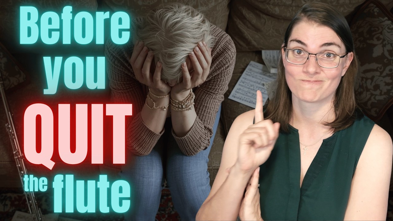 Ready to QUIT the flute? Watch this...