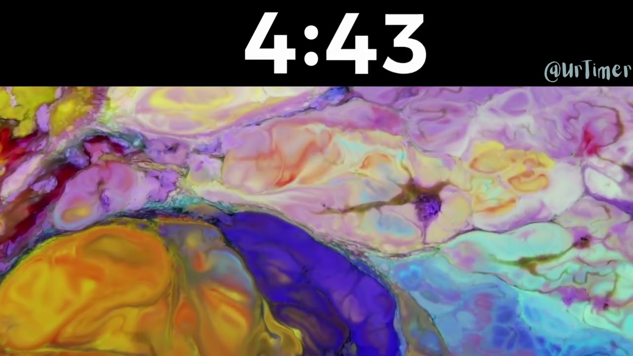 10 Minute Countdown Timer Satisfying Sensory with Relaxing Jazz Music