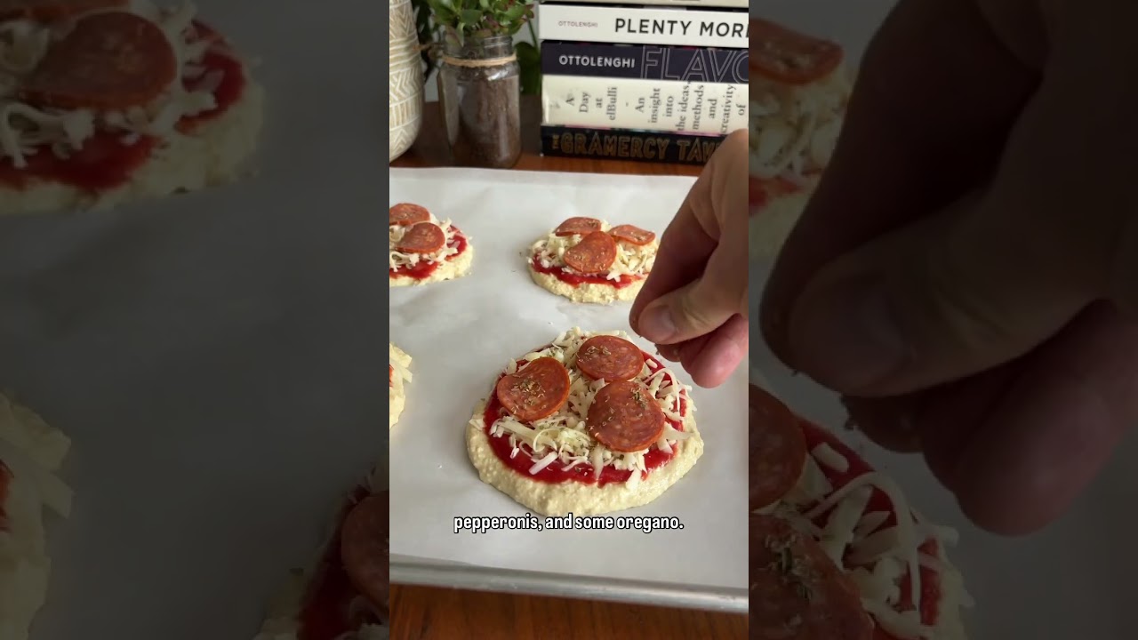 High Protein Mini Pepperoni Pizza 🍕🍕