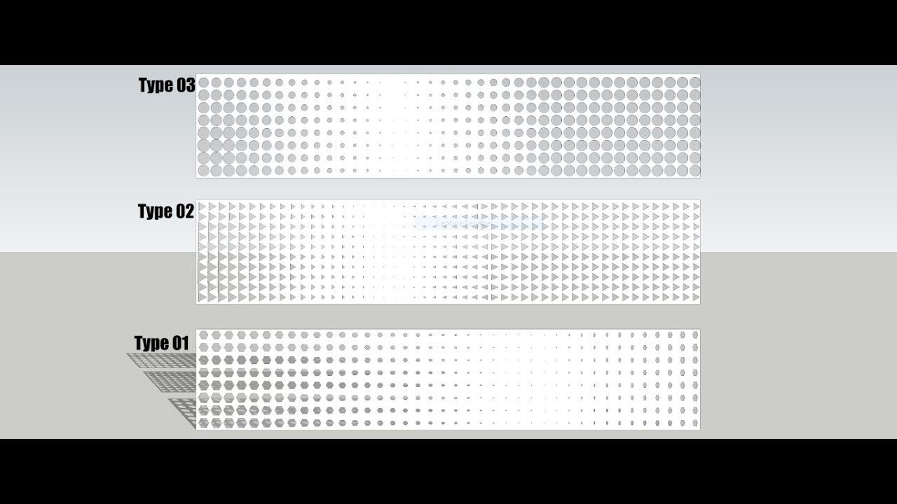 #016 How to create parametric pattern for walls كيفية إنشاء نمط حدودي لجدران