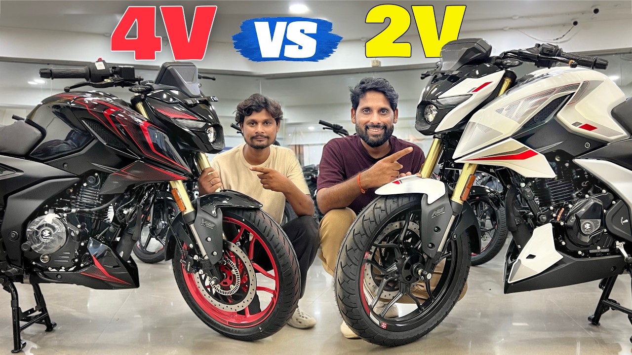 New Bajaj Pulsar N160 4V VS Pulsar N160 2V Real Comparison Which Is Best?