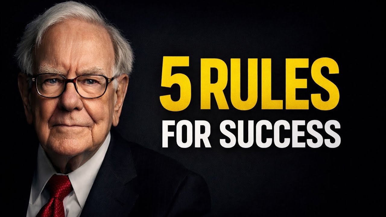 Warren Buffett Shares His TOP 5 Rules For AMAZING Success