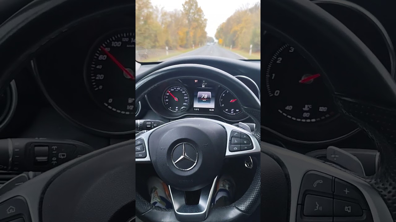 2018 MERCEDES GLC 250 4MATIC (211PS) *ACCELERATION* #shorts #short #shortsfeed #acceleration #benz