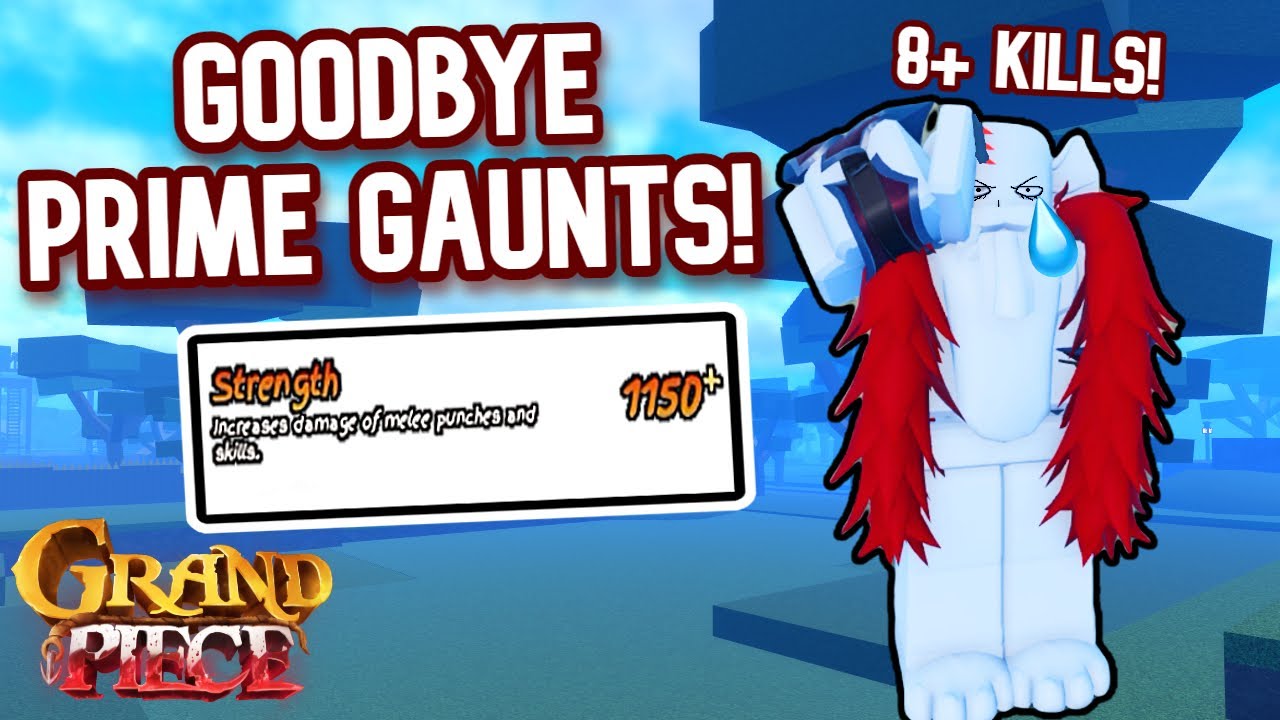 [GPO] USING GAUNTLETS ONLY BEFORE THEY GET NERFED! 16K+ DAMAGE GAME!