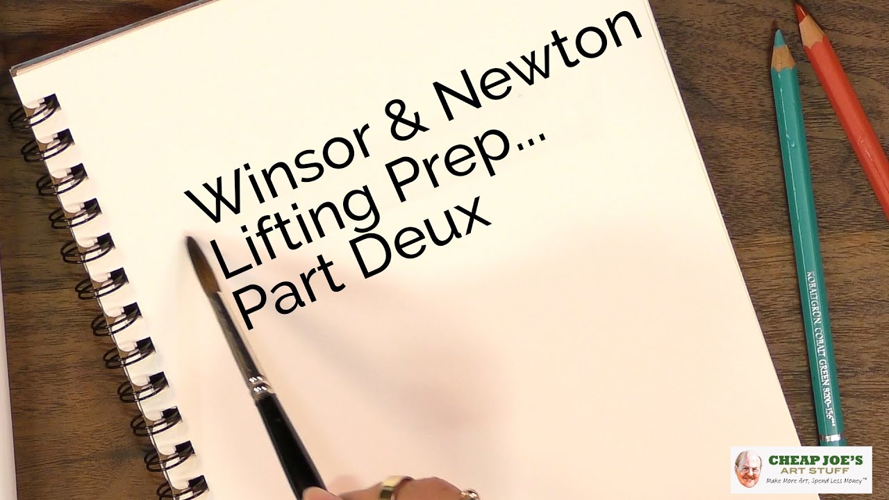 Cheap Joe's 2 Minute Art Tips - Winsor & Newton Lifting Prep Part Deux