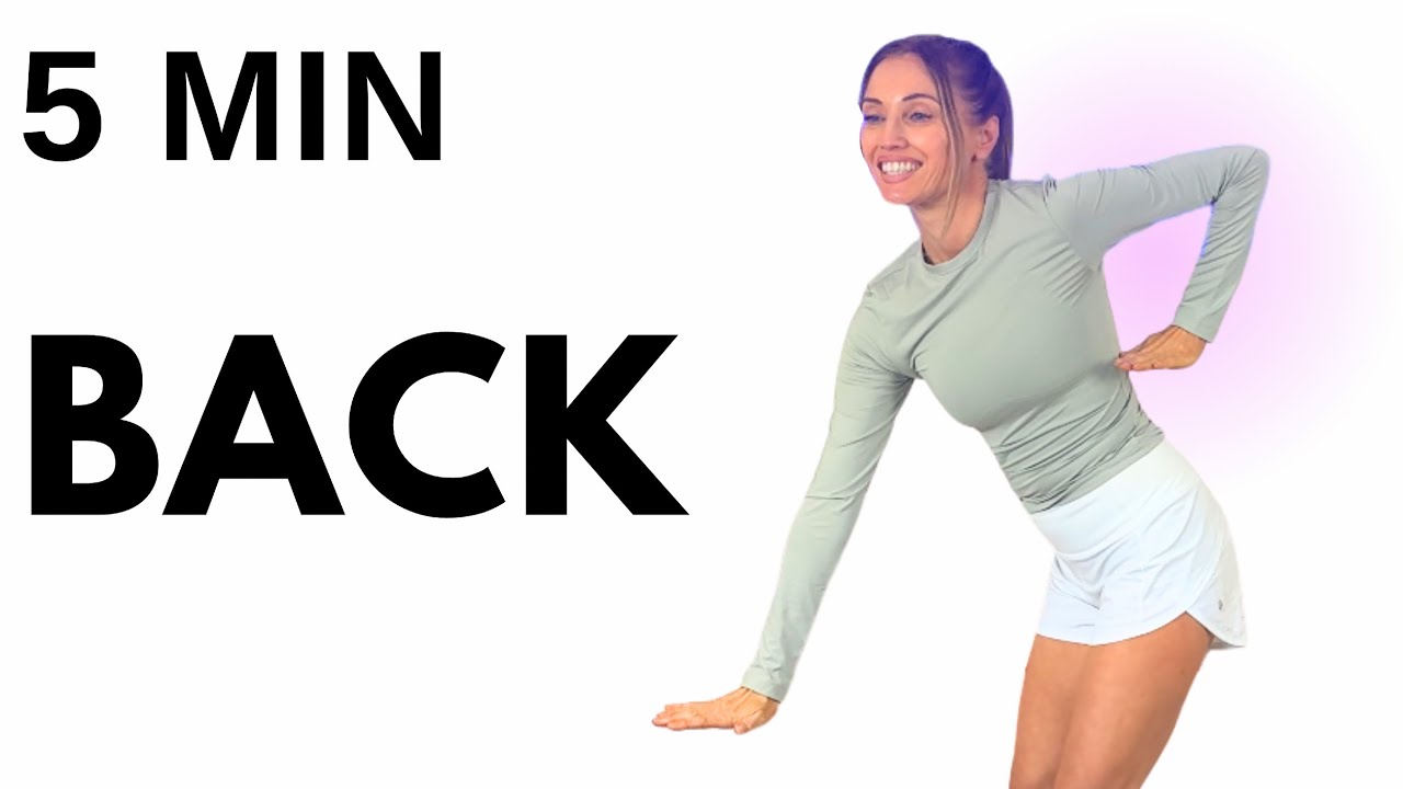 Tone Your Back in just 5 Minutes at Home - Small Space Workout