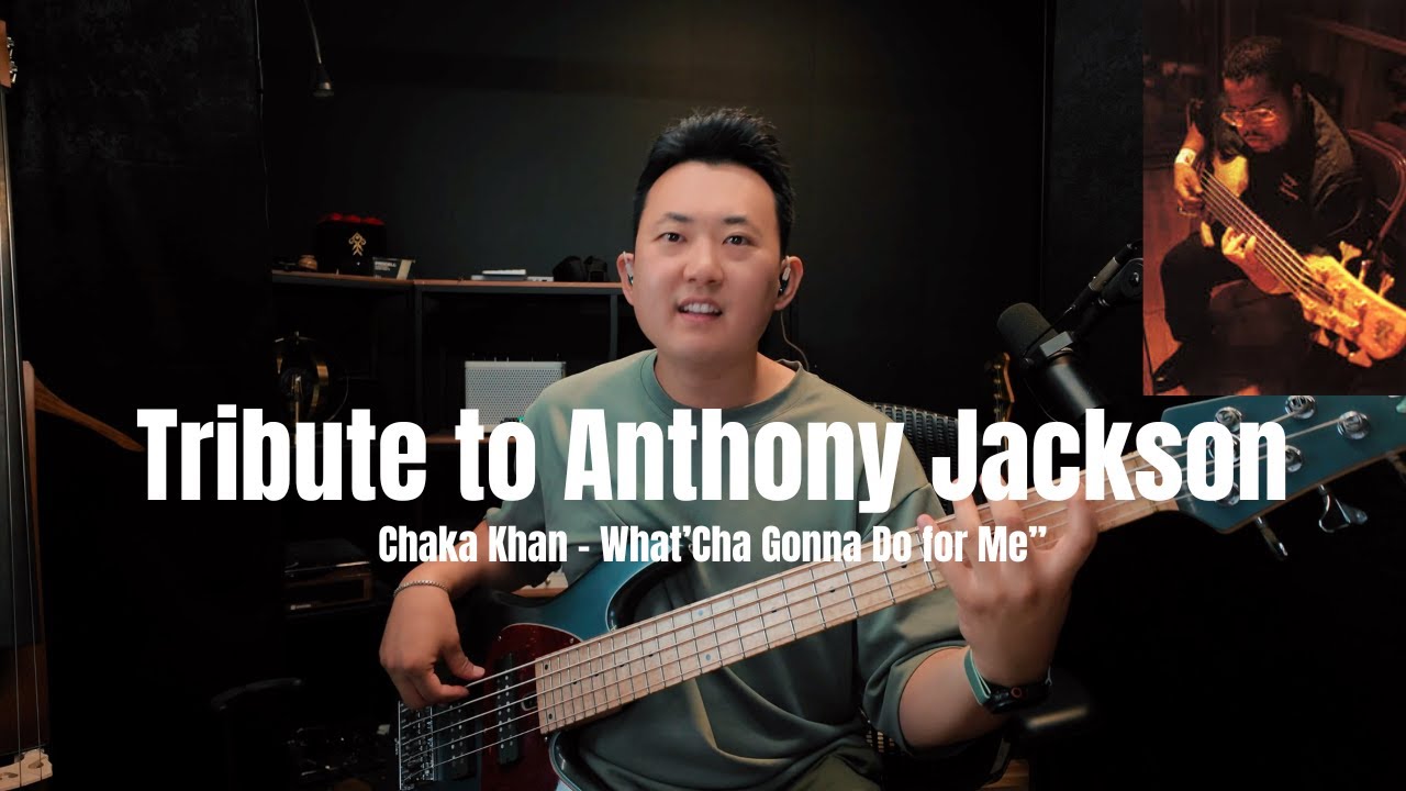 Anthony Jackson’s Legendary Bass Line – Chaka Khan “What’Cha Gonna Do for Me”