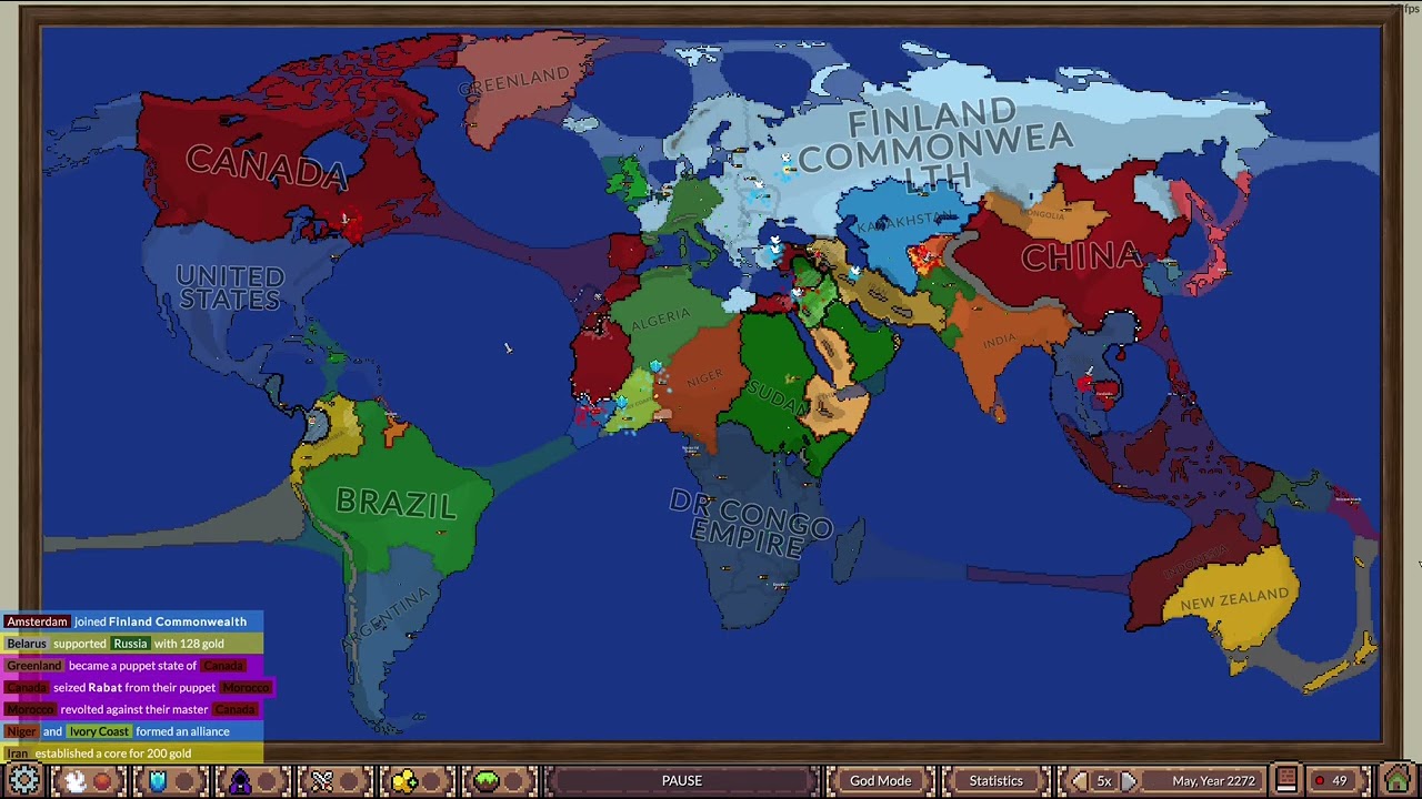 ages of conflict world war 500+ years
