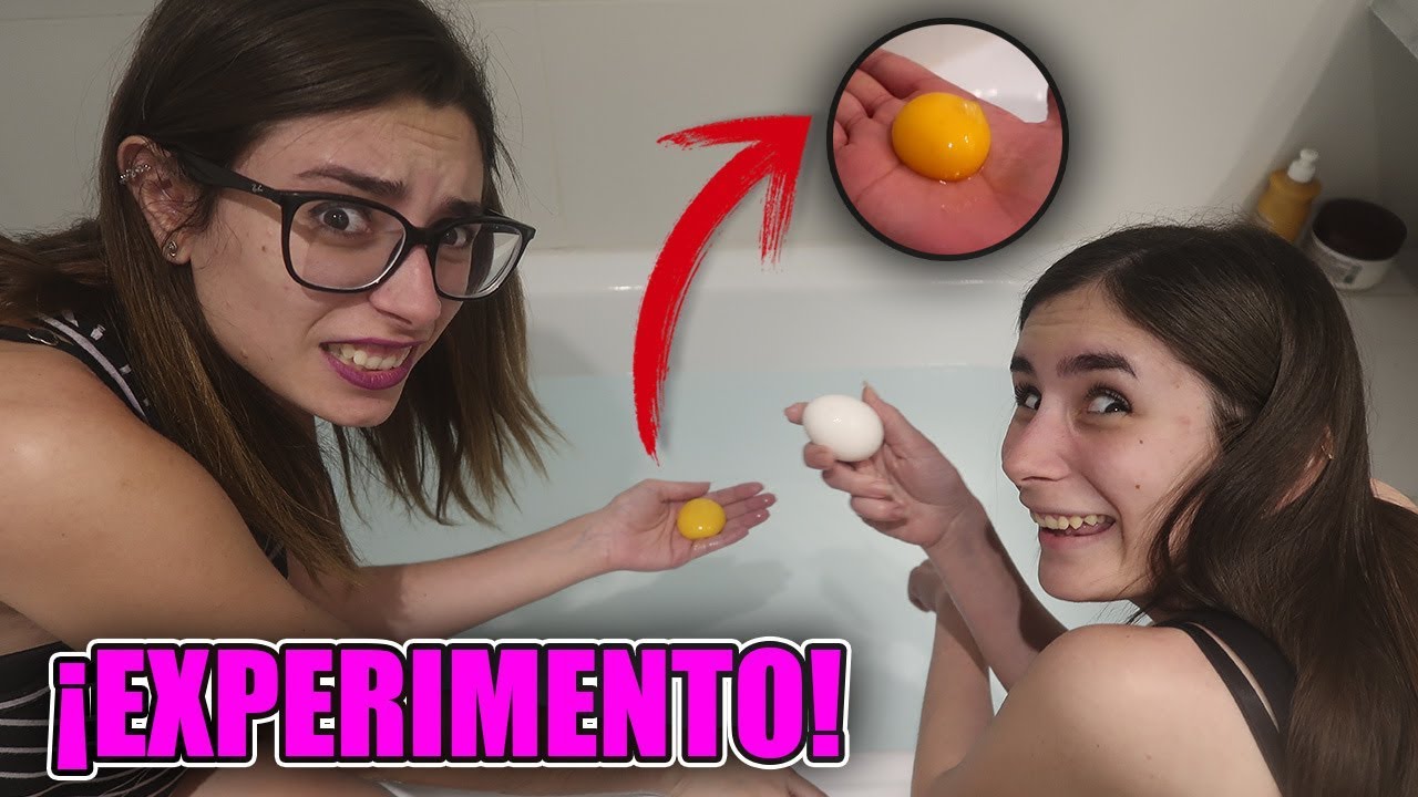 INCREÍBLE EXPERIMENTO CON LYNA Y MELINA ¿QUÉ OCURRE SI ABRES UN HUEVO DEBAJO DEL AGUA?