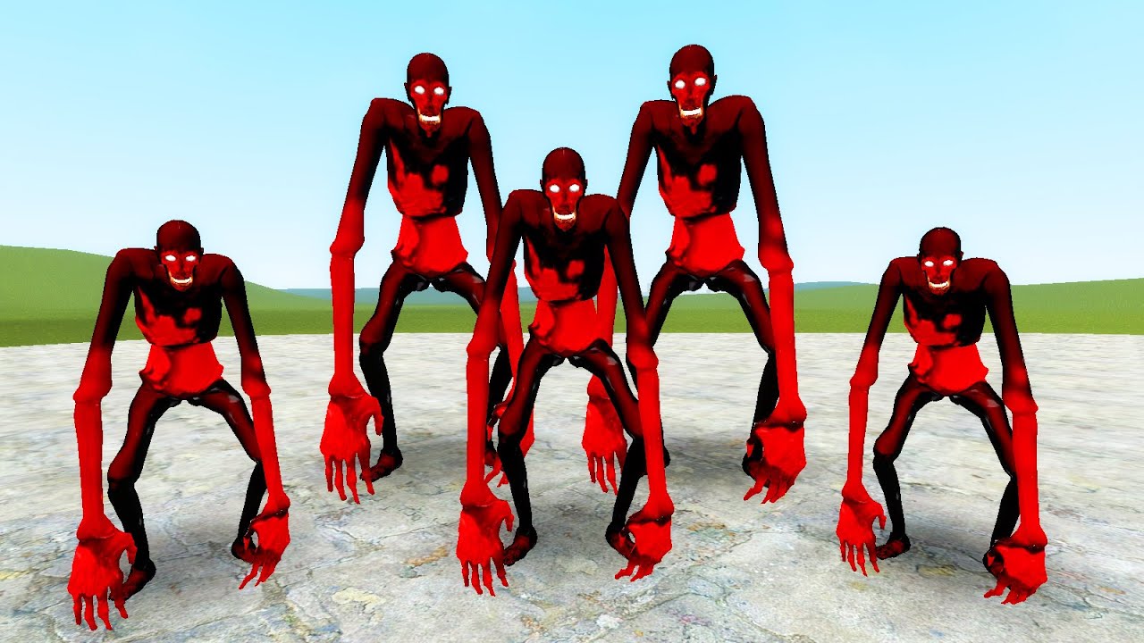 💜🔥SCP-096-B GMOD GAMEPLAY/gmod ragdoll fight/dark deception/fnaf sb/trevor henderson/MUFIK