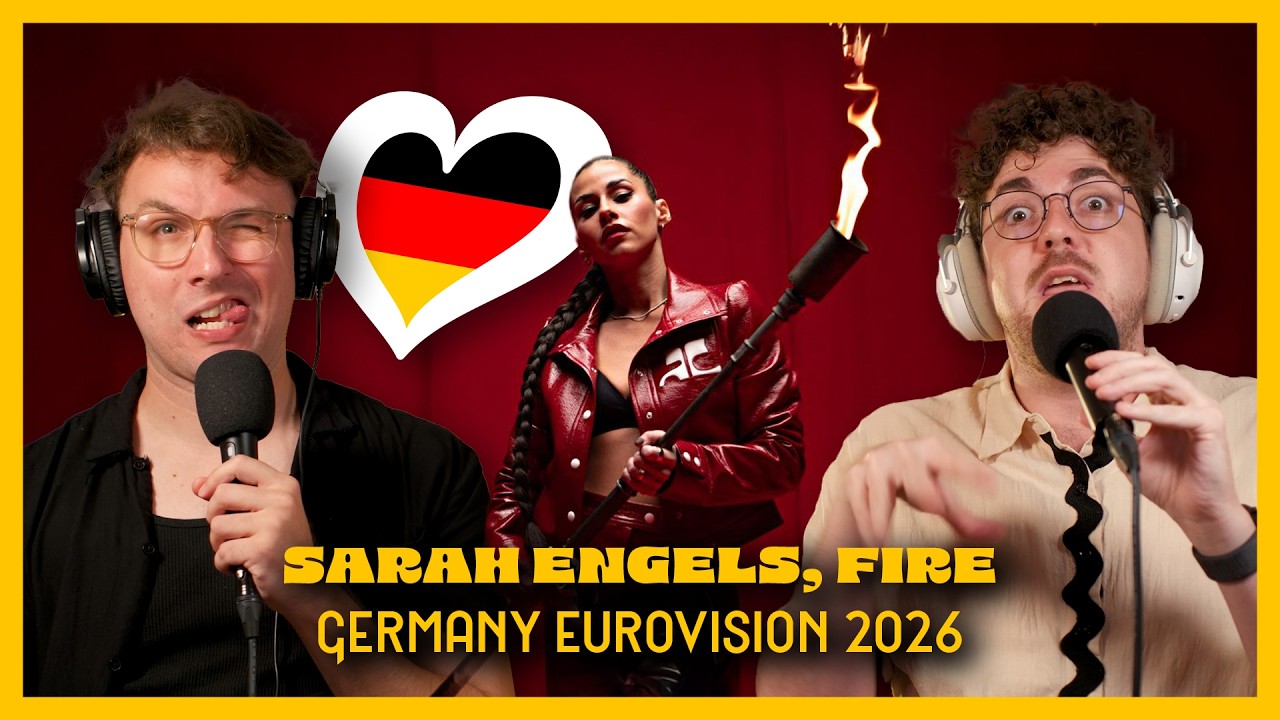 🇩🇪 GERMANY'S Eurovision 2026 Entry...What Do We Think? | Sarah Engels, Fire 🇩🇪