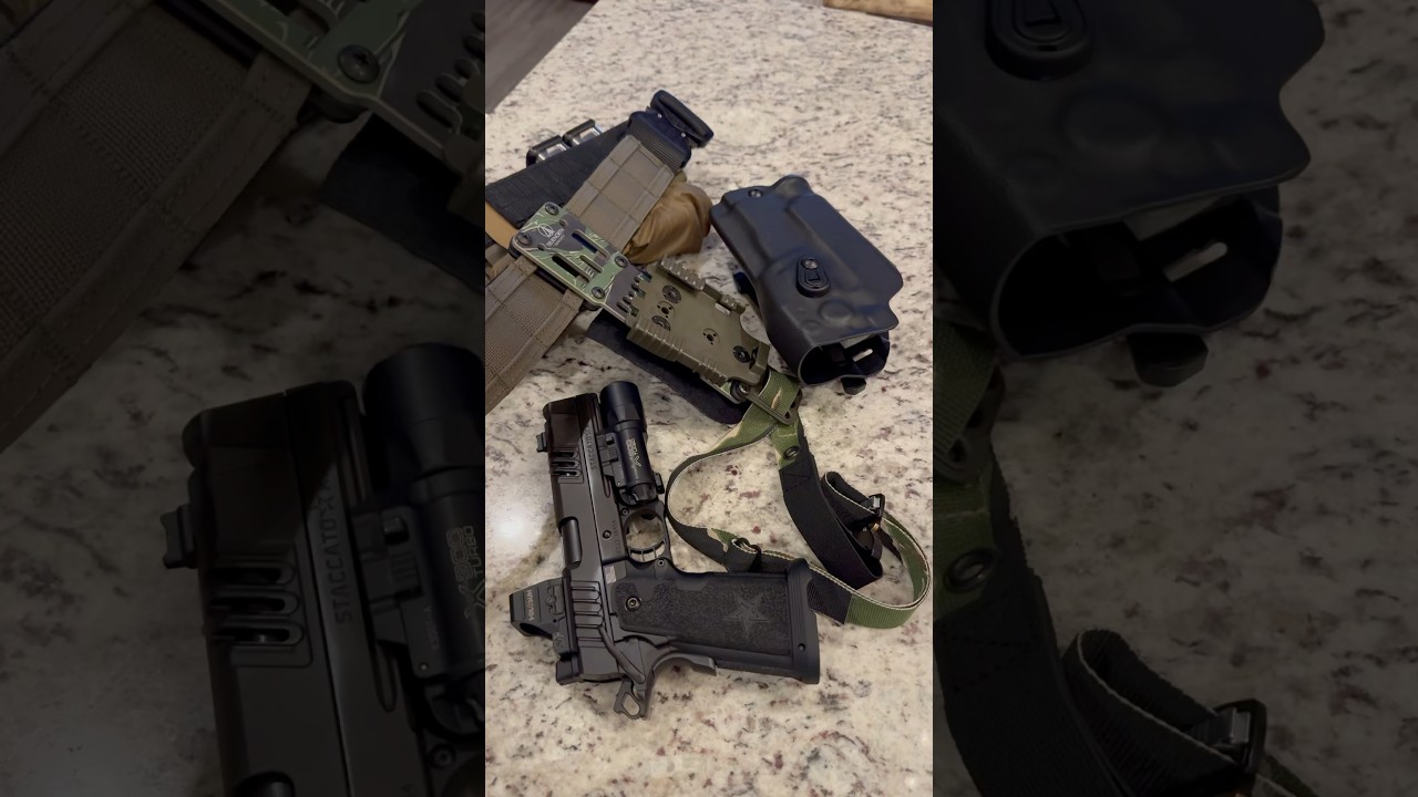 Modular Holster Adapter (MHA) | True North Concepts | Safariland 6354RDSO #staccato2011 #duty #pew