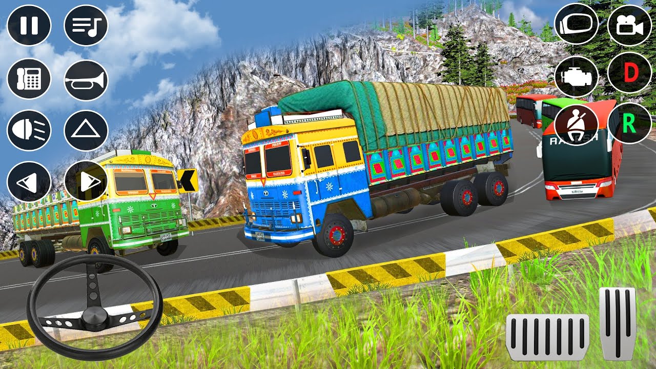 Indian Trucks Simulator || Truck wala game || android truck simulator gameplay