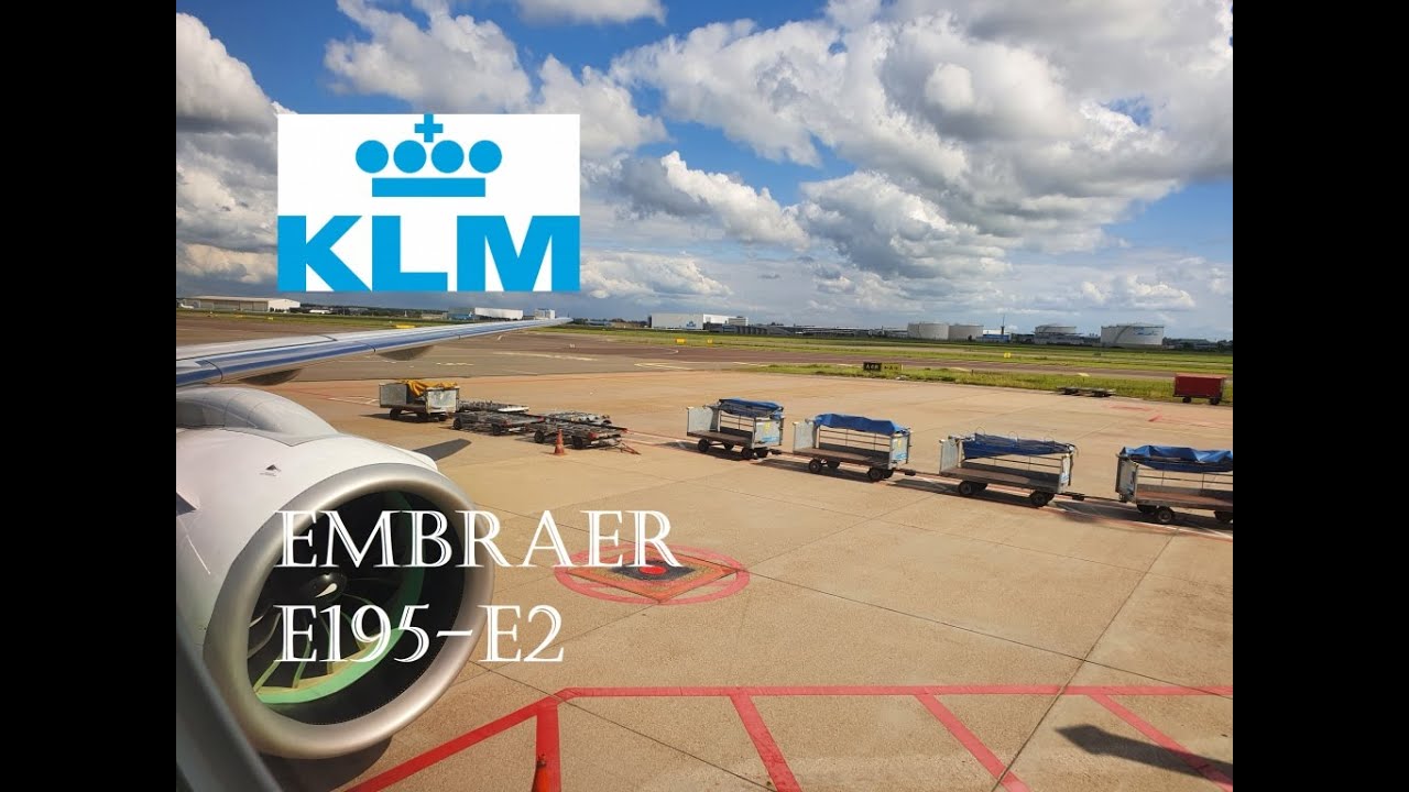 KLM: Amsterdam - Prague//Business Class (E195-E2)