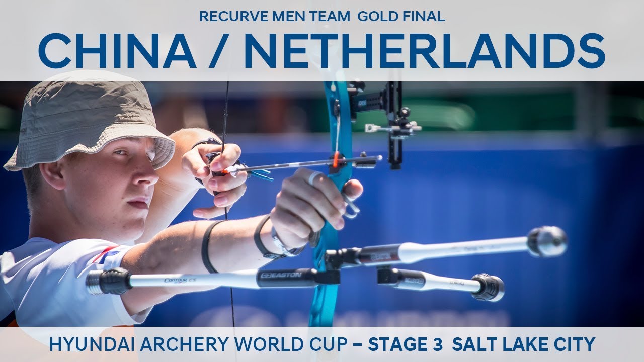China v Netherlands – recurve men's team gold | SLC 2018 Hyundai Archery World Cup S3