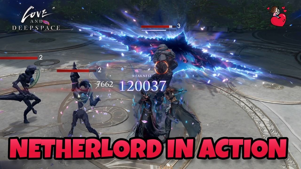 Love and Deepspace - Caleb: Netherlord - Special Attacks Animated in Battles