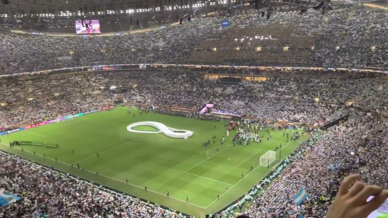 &ldquo;Muchachos&rdquo; by Argentina fans | Argentina vs France | 2022 FIFA World Cup Final | Lusail Stadium