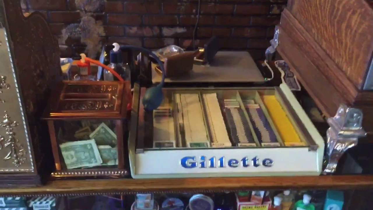 Mr. Cotton's Shaving Parlor. A Road trip and tour of an awesome Shave Parlor and museum.