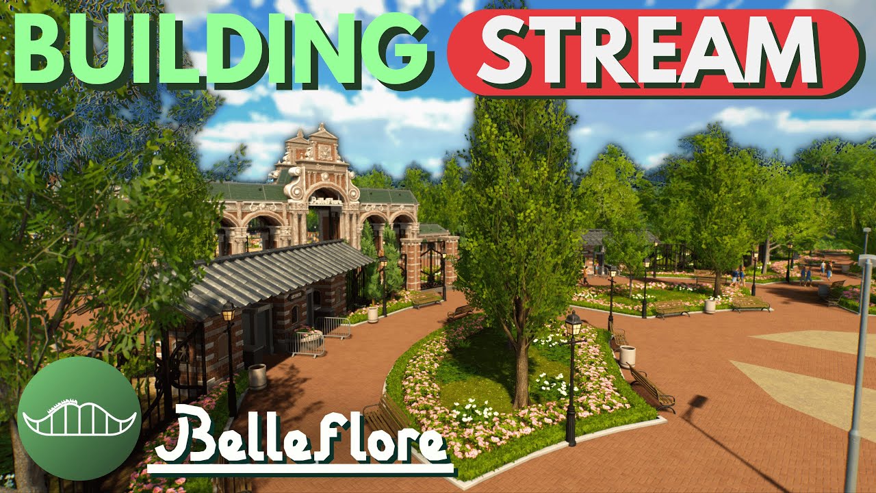 Building My Realistic MEGA PARK | LIVESTREAM 4 | Planet Coaster 2
