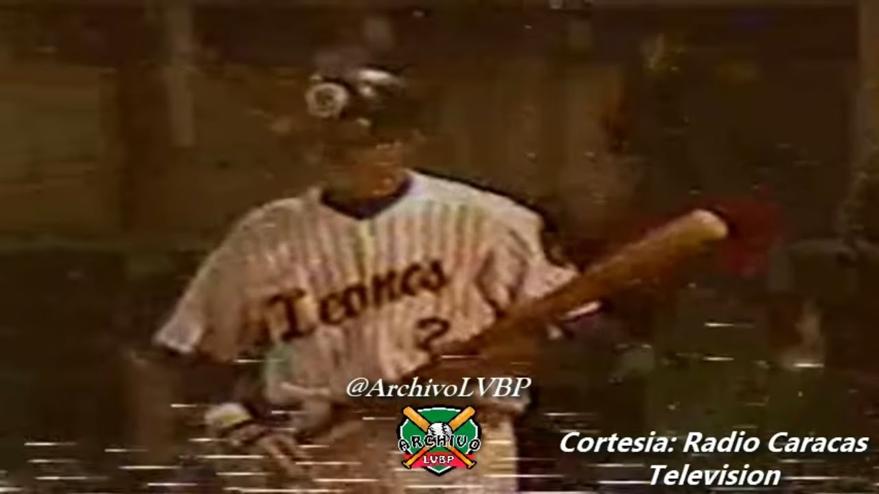 Hit 1502 de VÍCTOR DAVALILLO - Leones del Caracas vs Navegantes del Magallanes LVBP Temporada 86-87