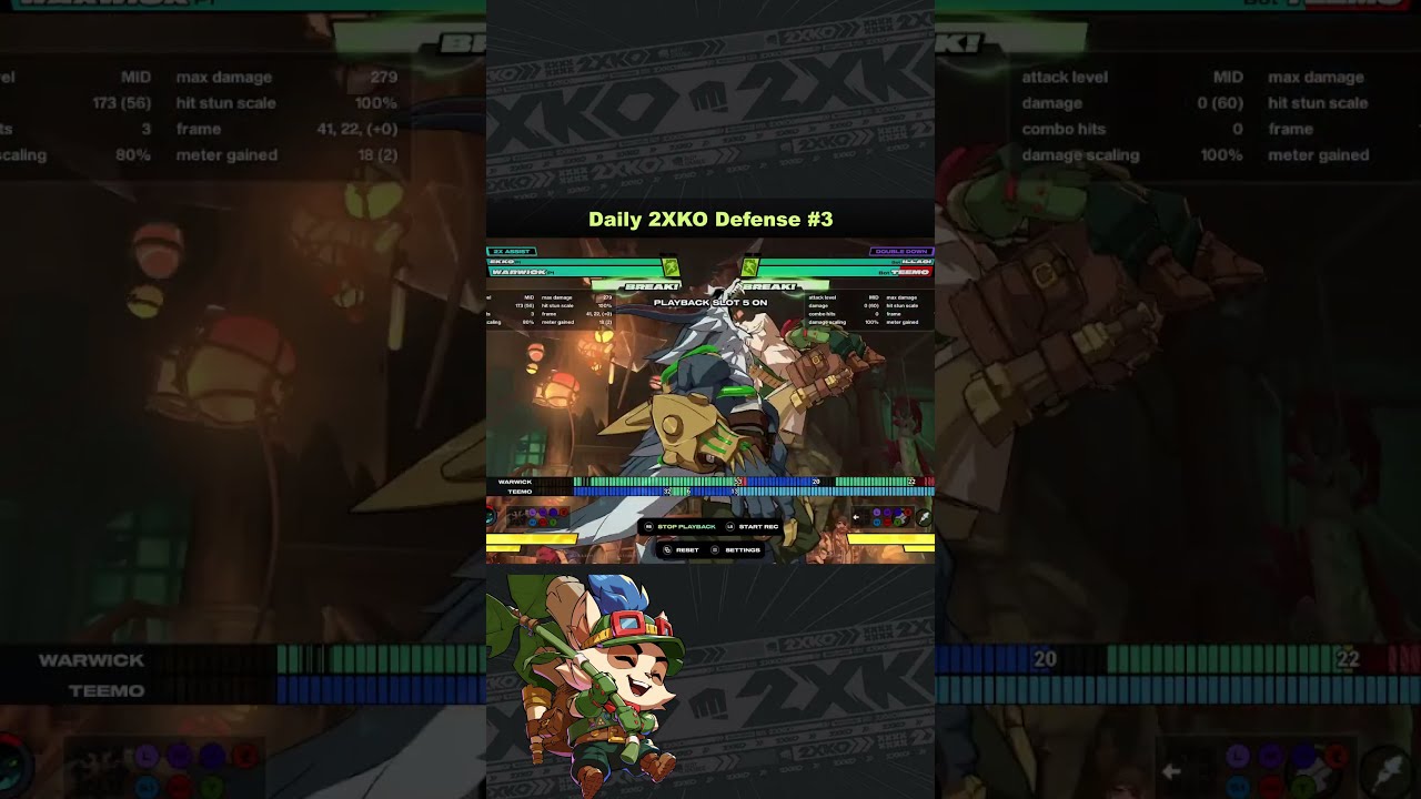 Stop Teemo mushroom spam! Daily 2XKO Defense #3 