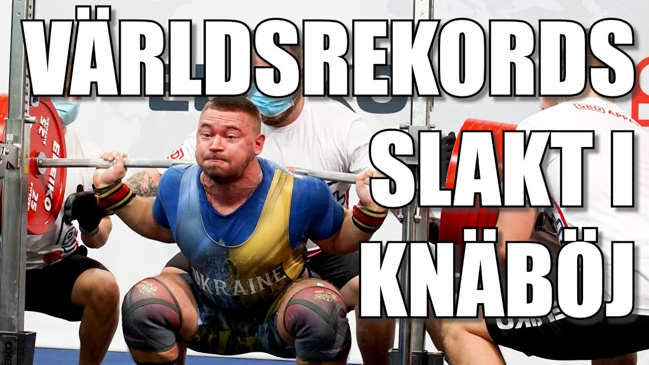 VM I STYRKELYFT | Anatolii Novopismennyis Världsrekords Knäböj 360 kg @ 105 kg