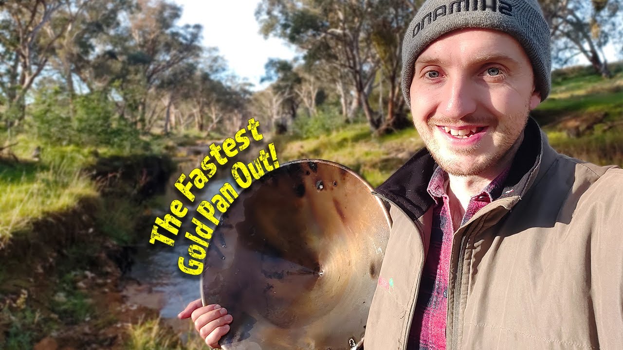 The Fastest Way to Pan Gold is 2,000 Years Old! (The Batea Pan)
