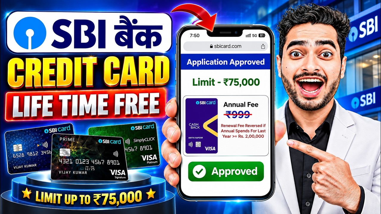 SBI Credit Card Online Apply | Credit card apply | Credit card kaise banaye | Sbi credit card apply