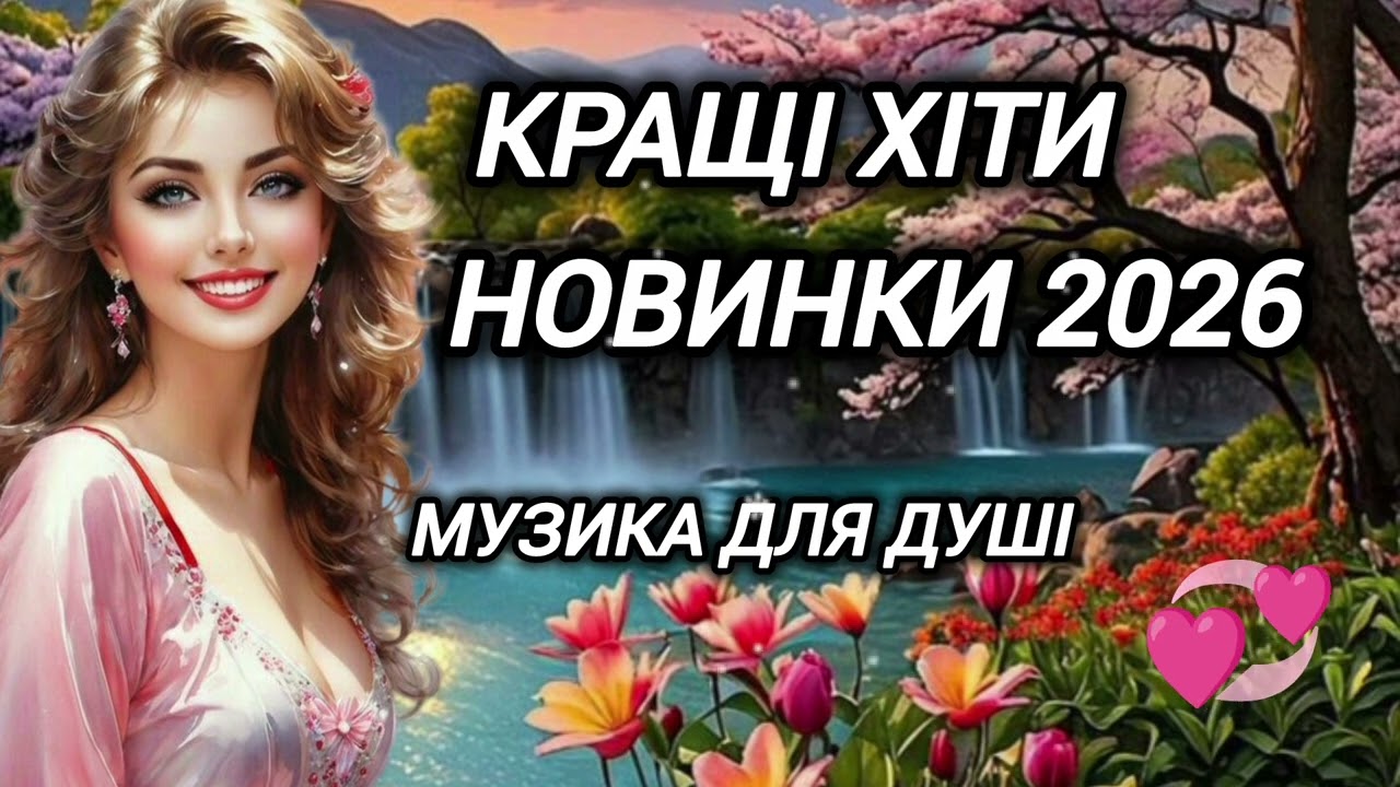 💥Сучасна українська музика.Запальні,драйвові пісні про кохання.Хіти.Новинеи 2026.Музика в дорогу.