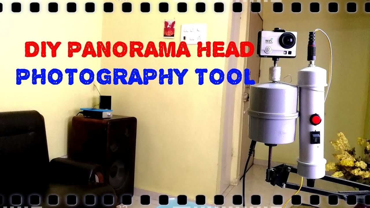 DIY Camera Panoramic Head || Universal Motorized Panorama Head || Photography Tool