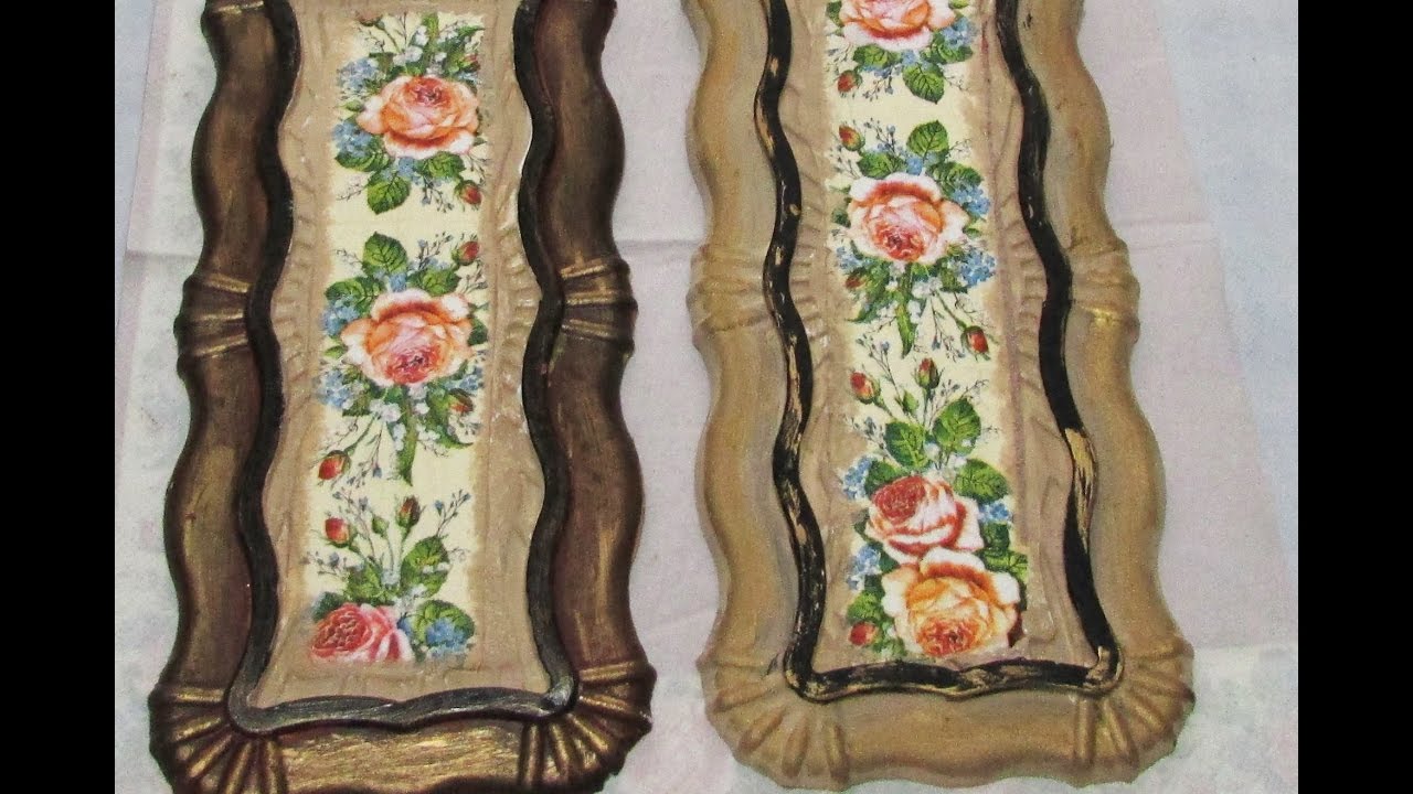 Artesanato Como fazer moldura para quadros de forma facil