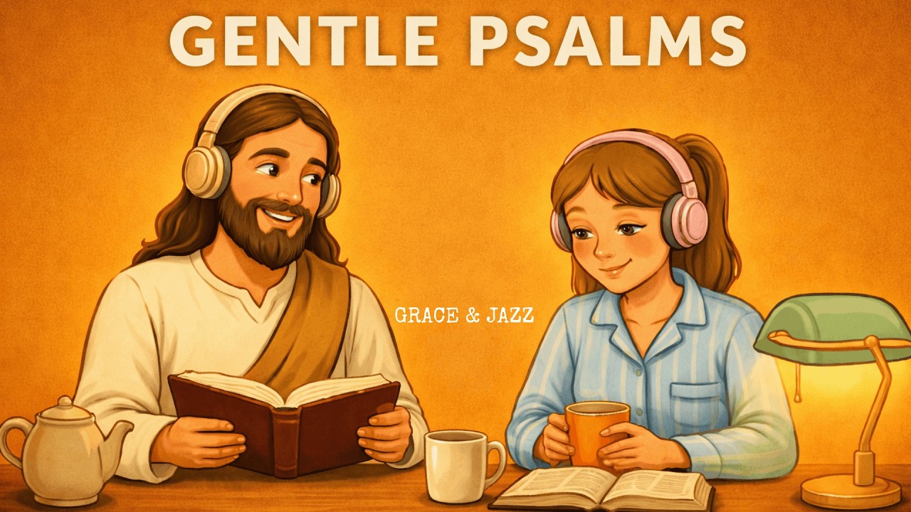 Jazz Cristão para Trabalhar e Estudar ☕ Salmos e João | Jazz Gospel Suave