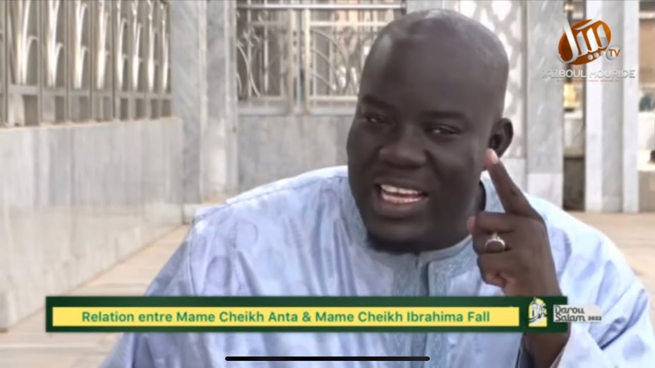 La Relation entre Mame Cheikh Anta Mbacké et Mame Cheikh Ibrahima Fall par Serigne Mamour NDAO
