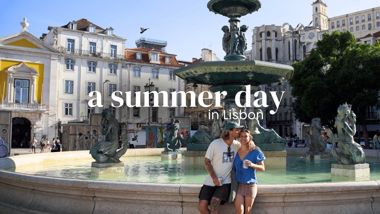a summers day living in LISBON | parks, cafes, dinner parties and coffee