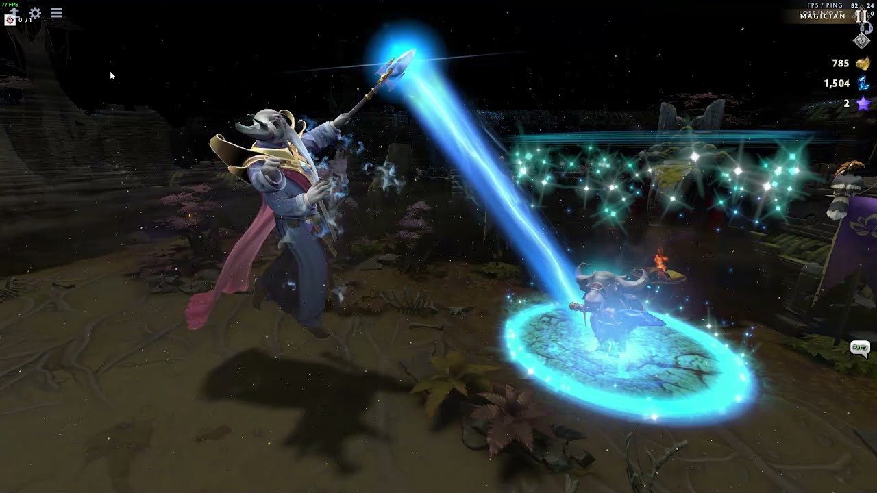 Dota2 Aghanim Labyrinth Magician (II) with the boys