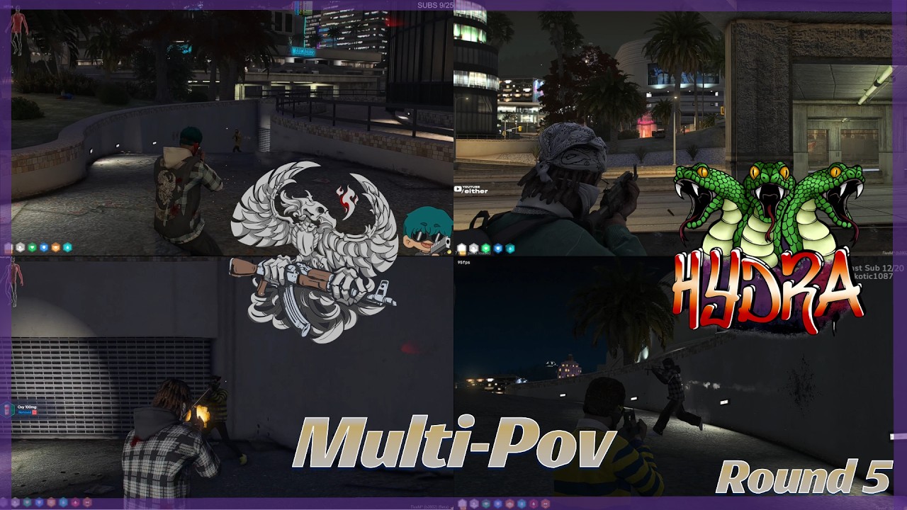 ⚔️ Habibis Vs Hydra War 🔥🔥MVP  (Dean) 🔥🔥 6v6 Round 5 | NoPixel 4.0
