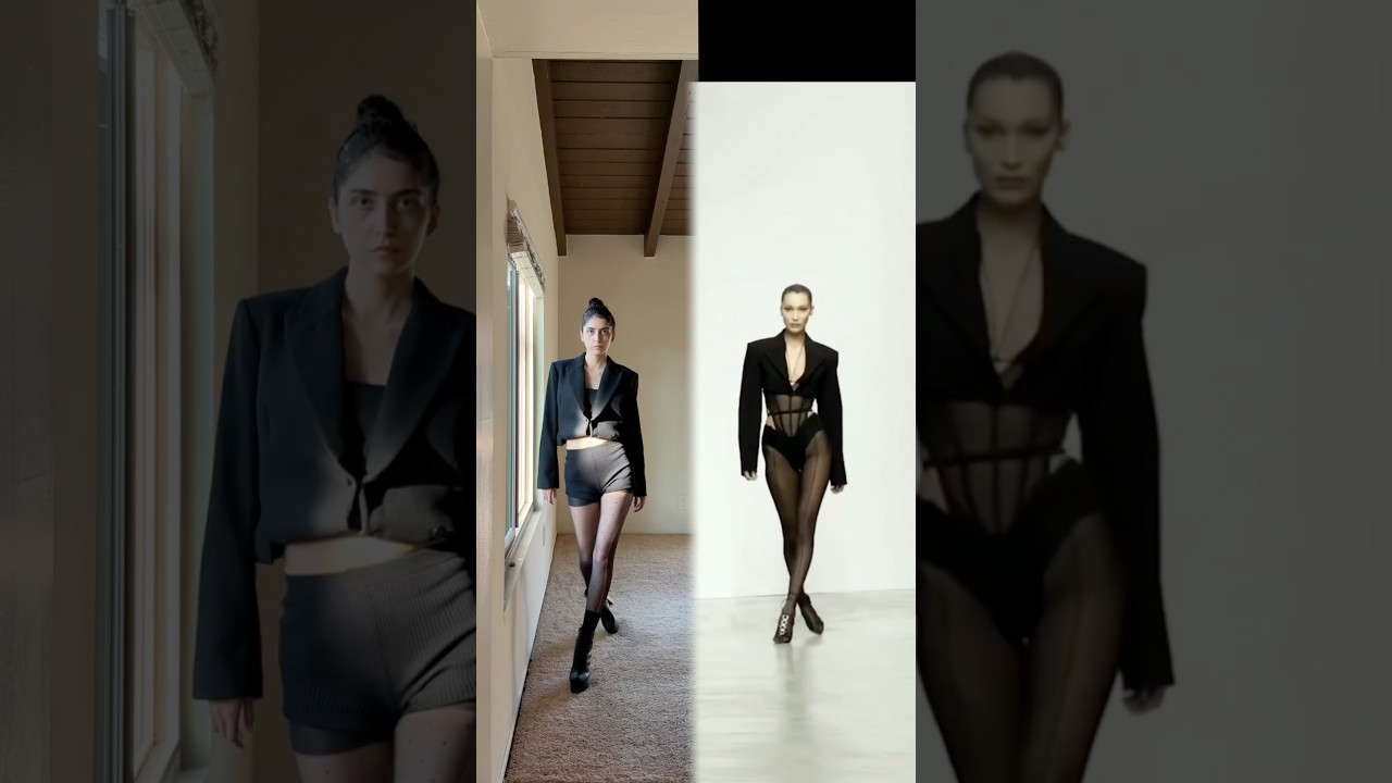 Catwalking like Bella Hadid! Rate it from 1️⃣to🔟? 😁 #catwalk #catwalking #modelwalk #bellahadid
