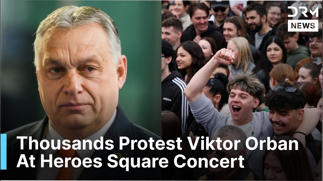 Viktor Orban Faces Mass Protest In Budapest Ahead Of Key Election | DRM News | AC1F