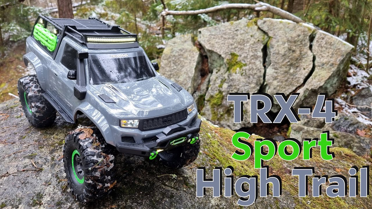Traxxas TRX4 Sport High Trail Grey - Second run