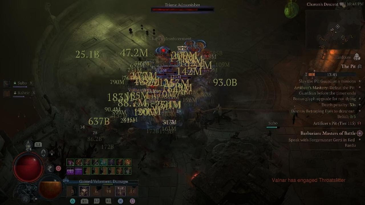 Diablo IV_season 11 hc barb pit 115