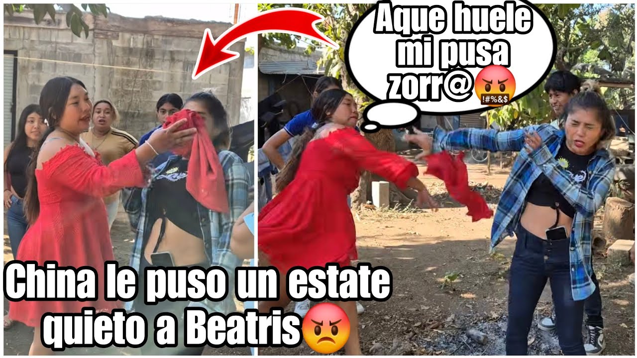 China le puso el trapo con olor a pus4 en la cara a Beatris|Se querian tron4r el h0cic0😡