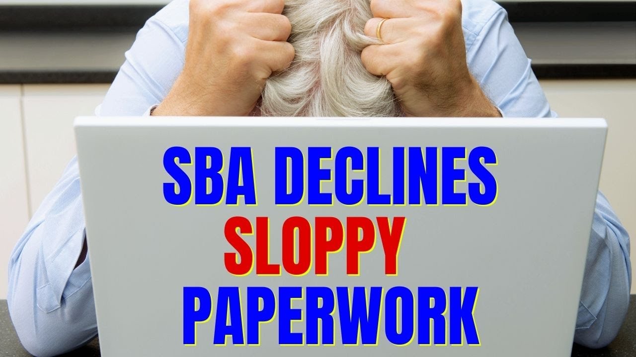 It's the SBA's Fault that my EIDL was DECLINED | What to Do NEXT?