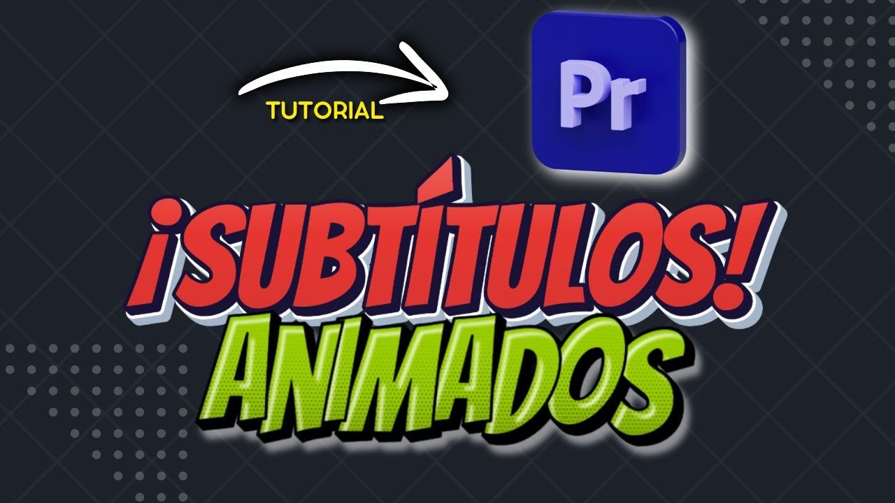 Cómo Animar Subtítulos en Premiere PRO con SUBMACHINE GRATIS