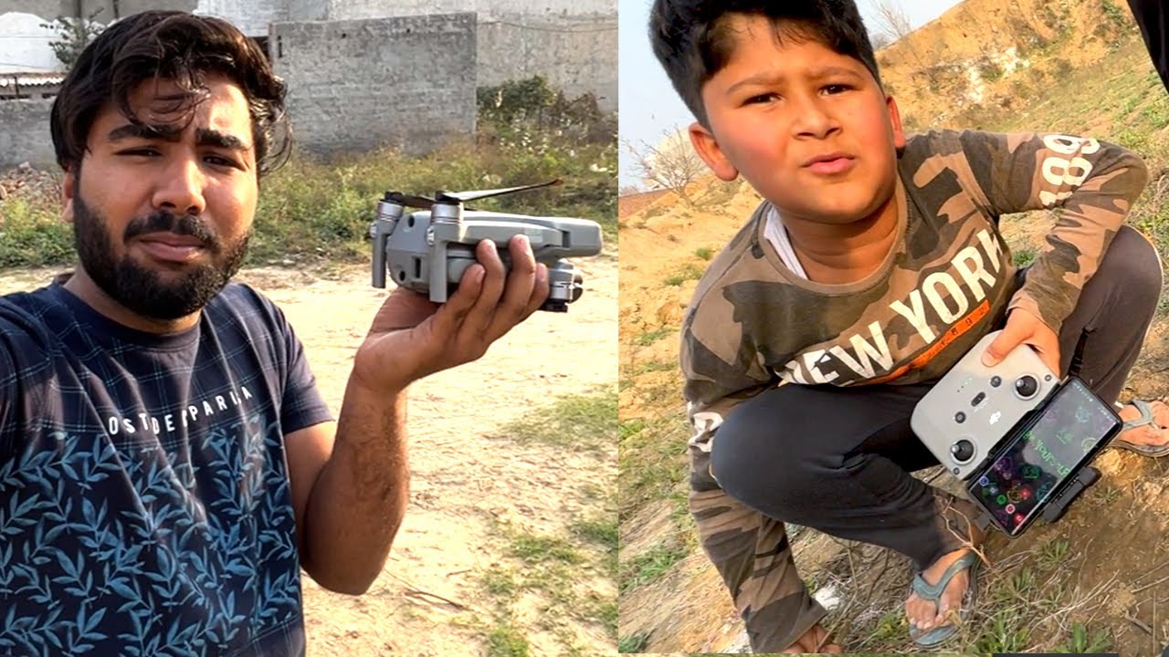 Chinu ne drone crash kardiya 😰
